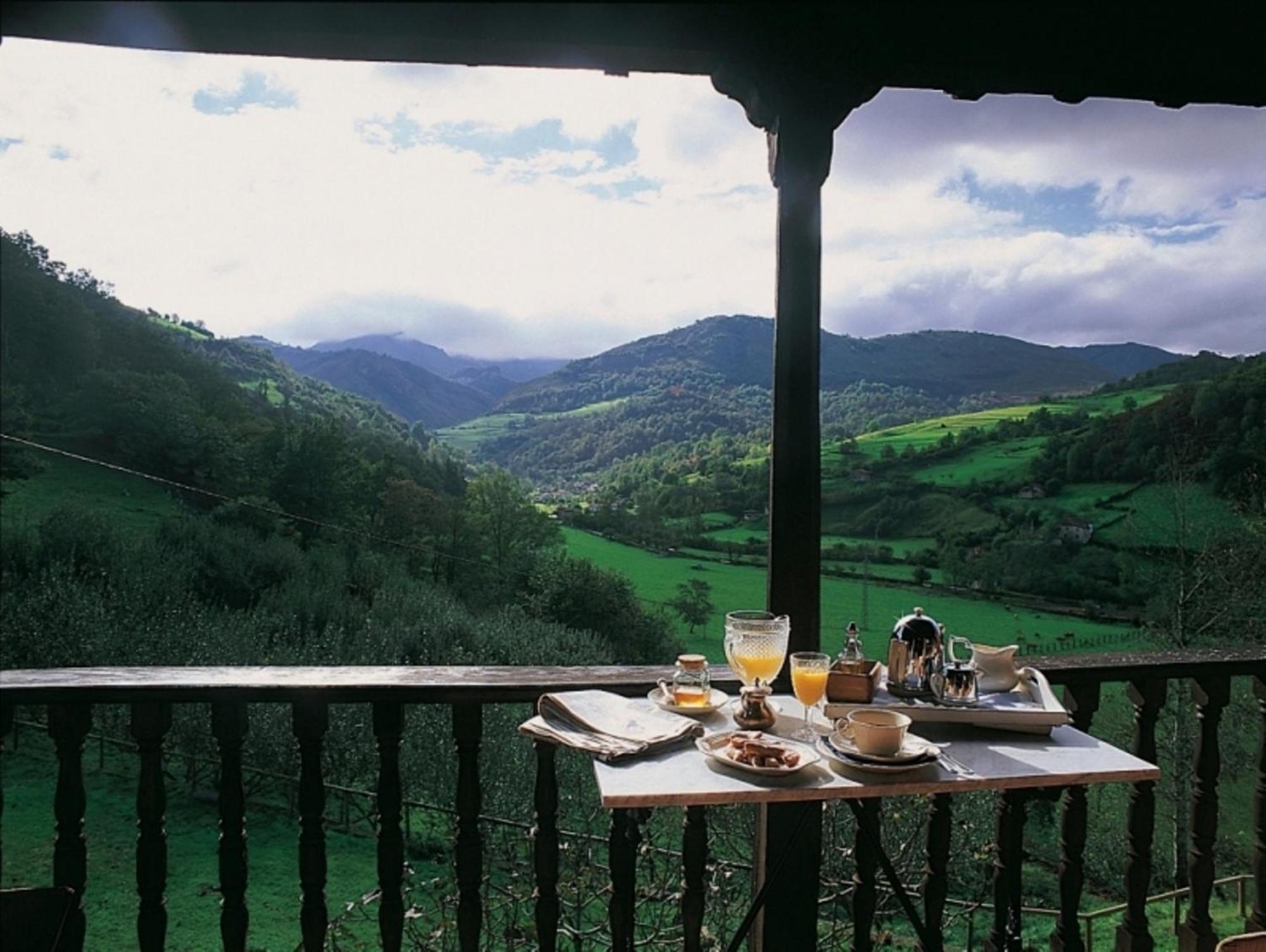 La Casona De Con Vendégház Mestas de Con Kültér fotó
