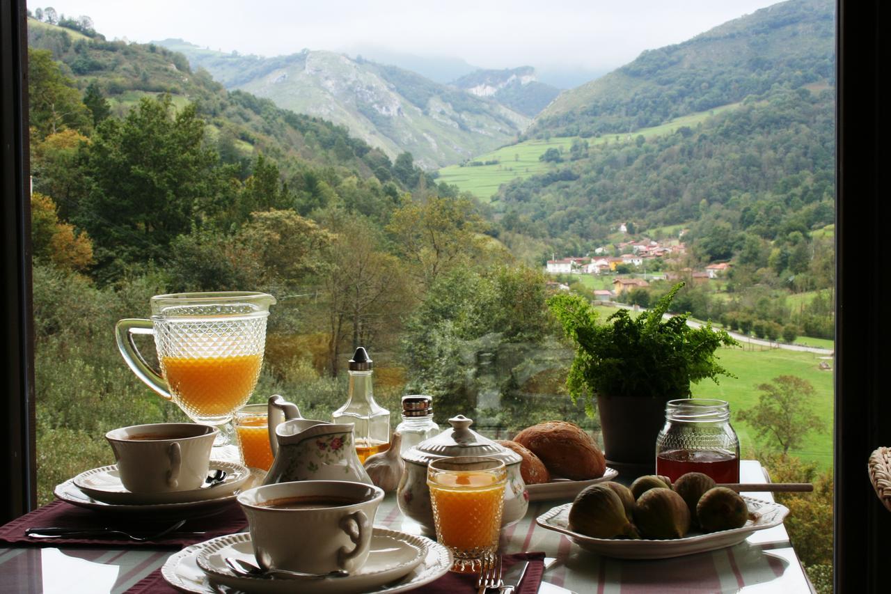 La Casona De Con Vendégház Mestas de Con Kültér fotó